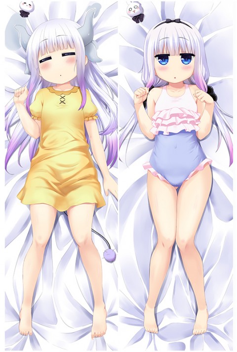 Miss Kobayashi's Dragon Maid Kanna Chan Anime Dakimakura Pillow Cover
