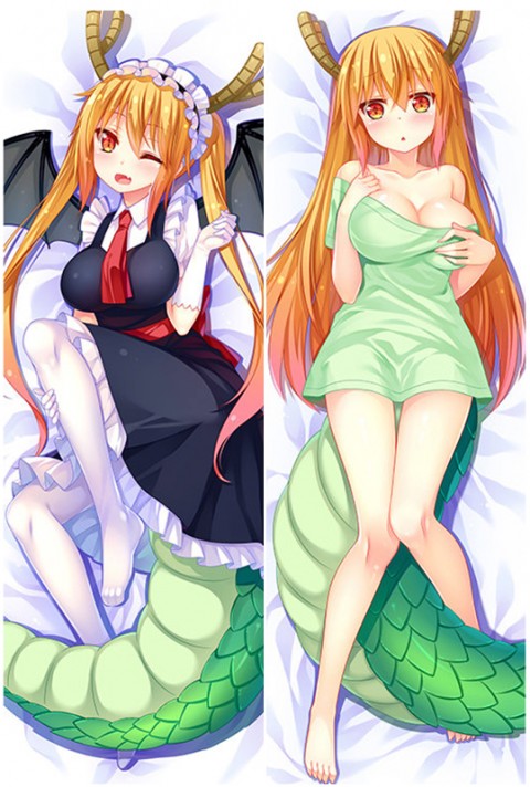 Miss Kobayashis Dragon Maid Tohru Anime Dakimakura Body Pillow Case