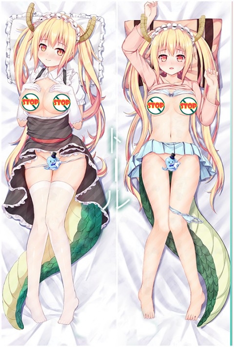 Miss Kobayashi's Dragon Maid Tohru Anime Dakimakura Body Pillow Cover
