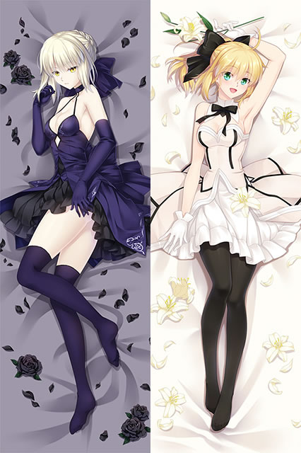 Fate Stay Night Saber Anime Dakimakura Pillow Cover16311