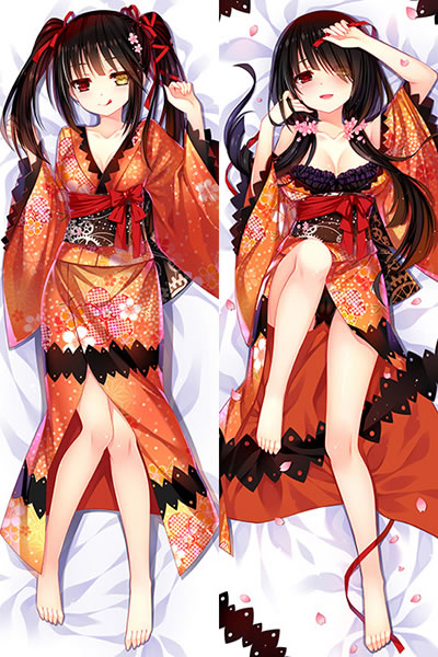 Date A Live Kurumi Tokisaki Anime Dakimakura Pillow Cover73024