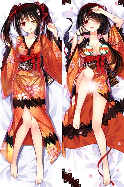 Date A Live Kurumi Tokisaki Anime Dakimakura Pillow Cover73023-1