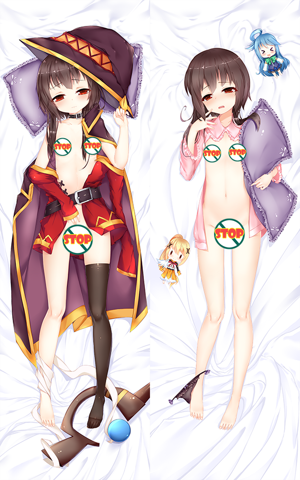 KonoSuba God's Blessing on This Wonderful World Megumin Anime Dakimakura Japanese Hugging Body Pillow Cover