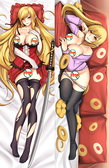 Monogatari Oshino Shinobu Anime Dakimakura Japanese Hugging Body Pillow Cover78083