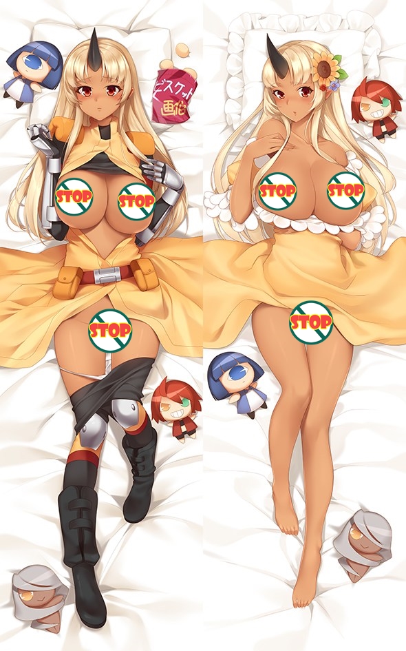 Monster Musume Tionishia Anime Dakimakura Japanese Hugging Body Pillow Cover