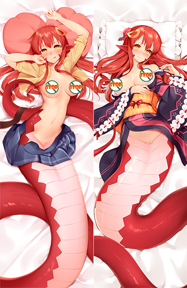 Monster Musume Miia Anime Dakimakura Japanese Hugging Body Pillow Cover