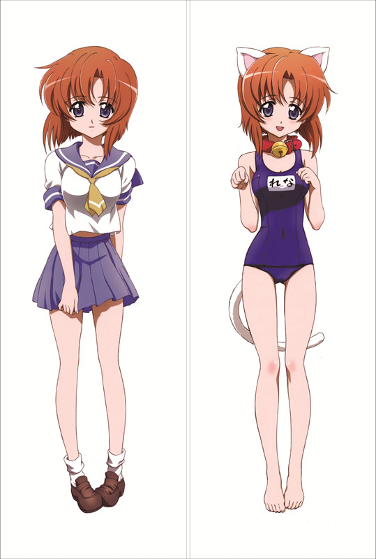 When They Cry Rena Ryuuguu Anime Dakimakura Waifu Pillow Case