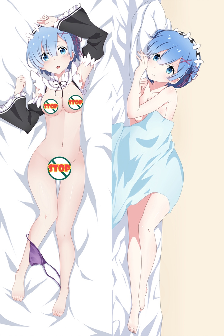 Re:Zero Rem Anime Dakimakura Japanese Pillow Cover67011