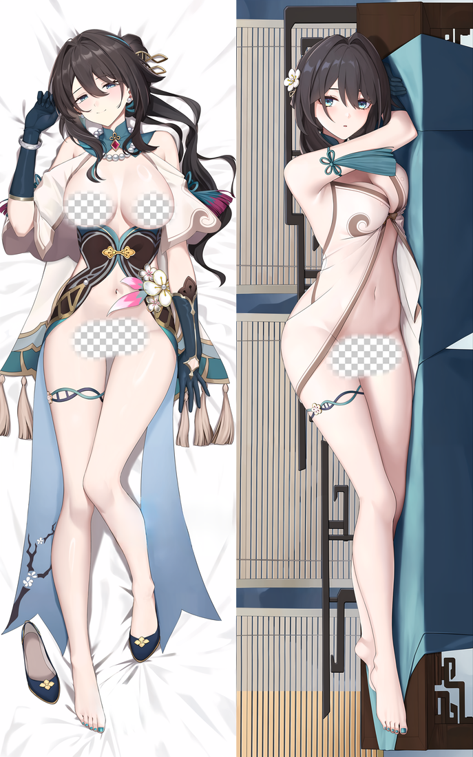 Honkai Star Rail Ruan Mei Anime Dakimakura Body Pillow Cover