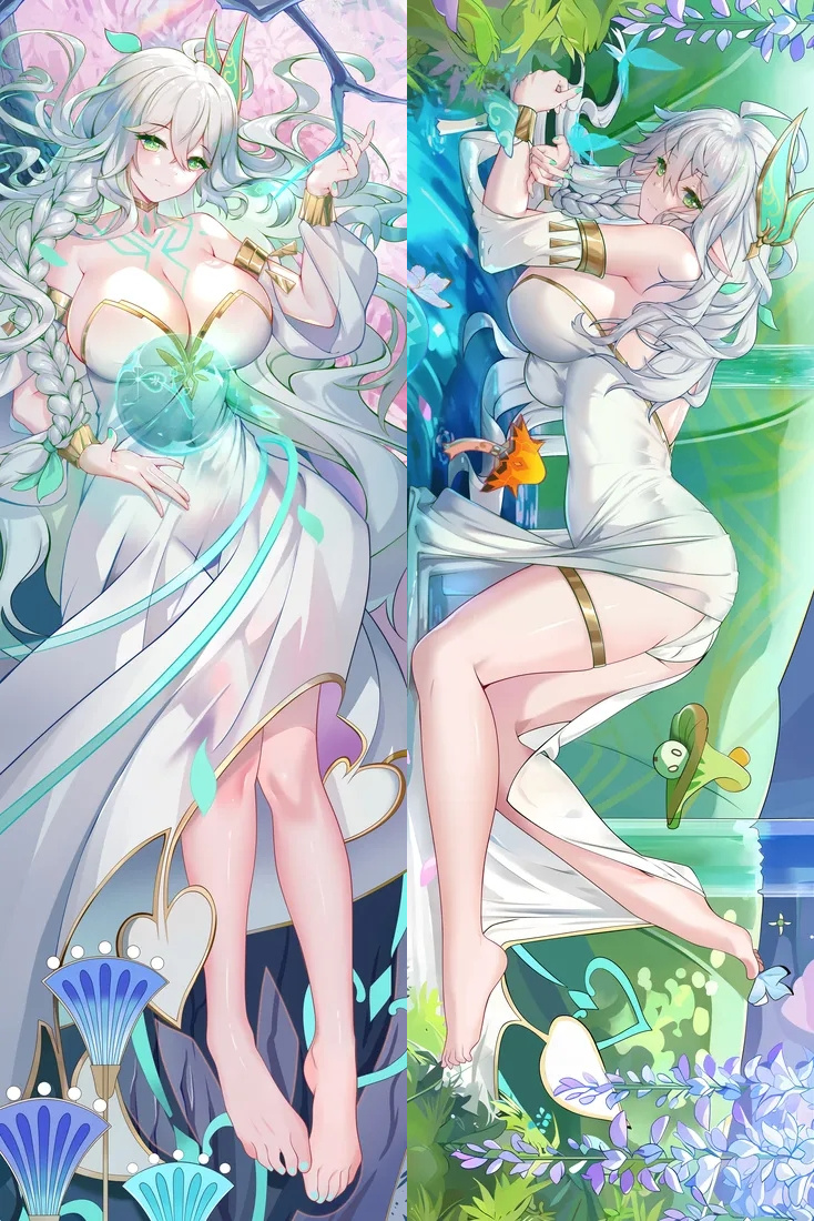 Genshin Impact Greater Lord Rukkhadevata Anime Dakimakura Body Pillow Cover
