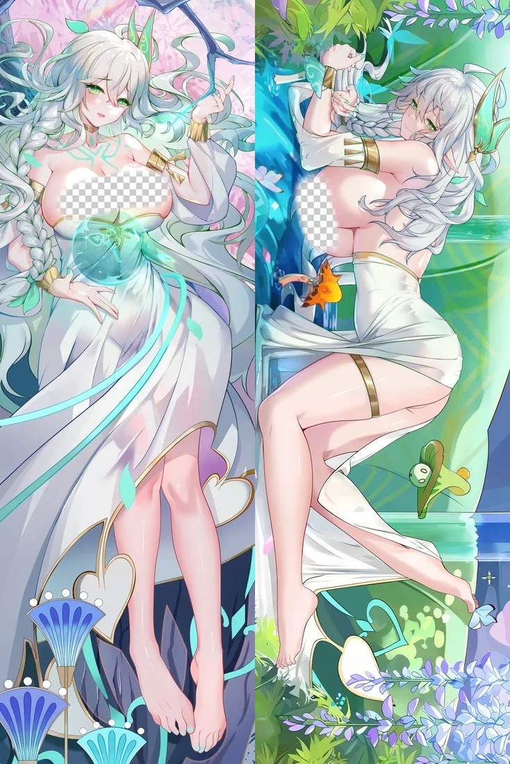 Genshin Impact Greater Lord Rukkhadevata Anime Dakimakura Body Pillow Cover