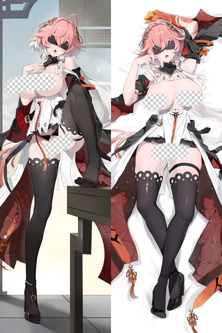 Wuthering Waves Changli Anime Dakimakura Body Pillow Cover
