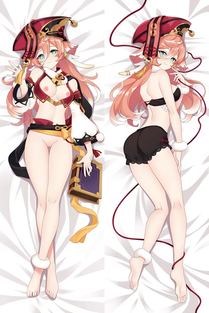 Genshin Impact Yanfei Anime Dakimakura Body Pillow Cover