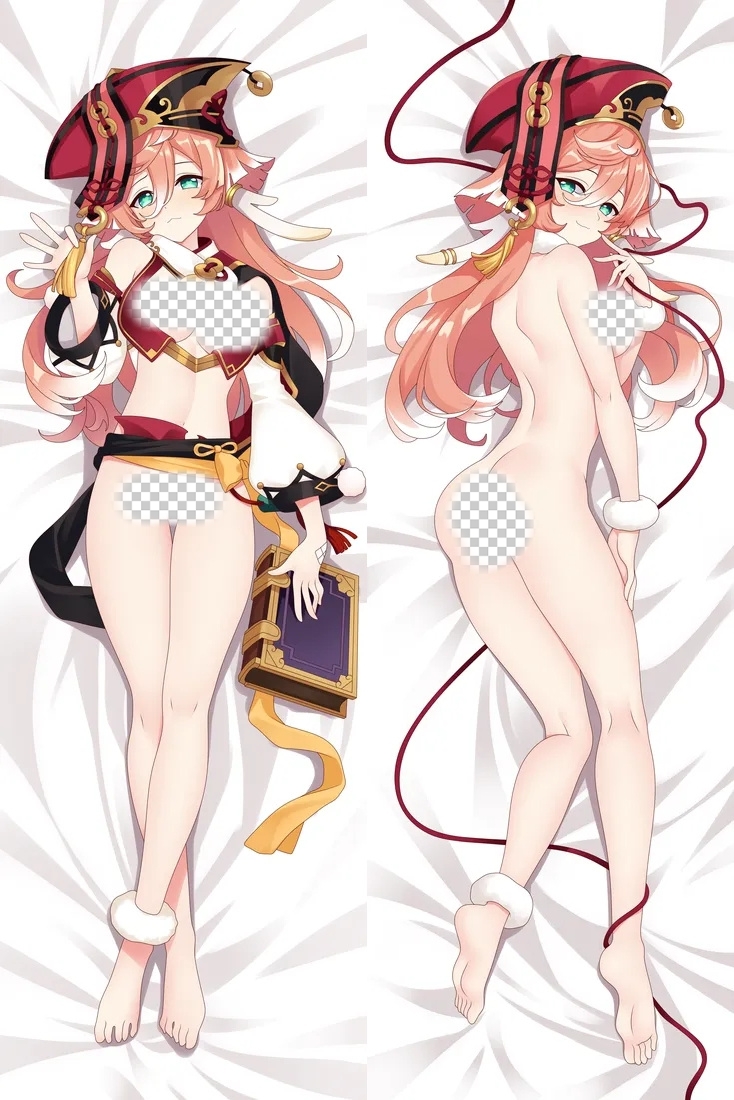 Genshin Impact Yanfei Anime Dakimakura Body Pillow Cover