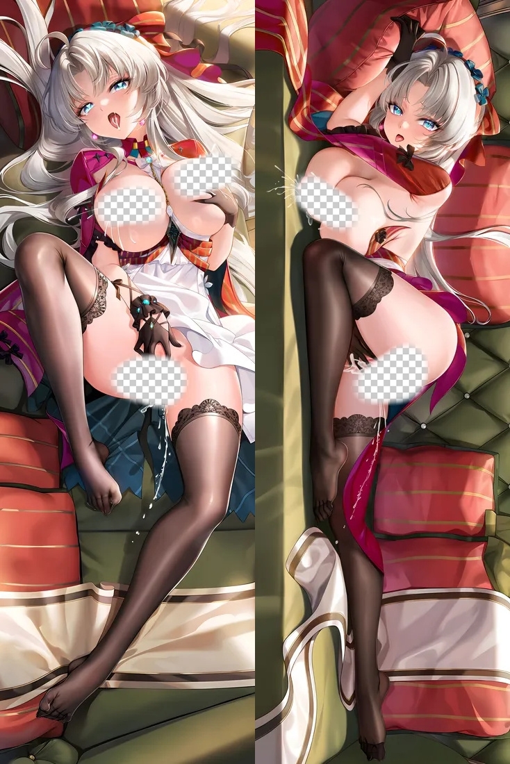 Wuthering Waves Carlotta Black Stockings Anime Dakimakura Body Pillow Cover