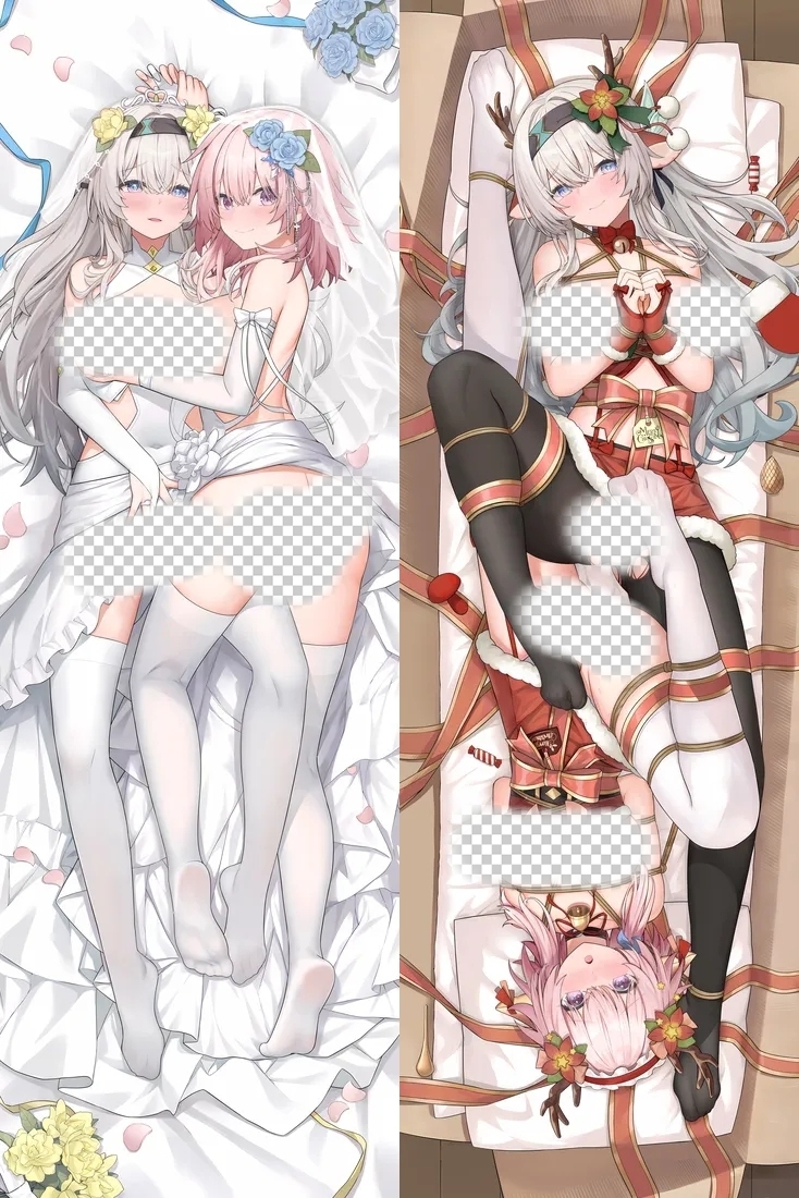 Honkai: Star Rail March 7th & Firefly Anime Dakimakura Body Pillow Cover