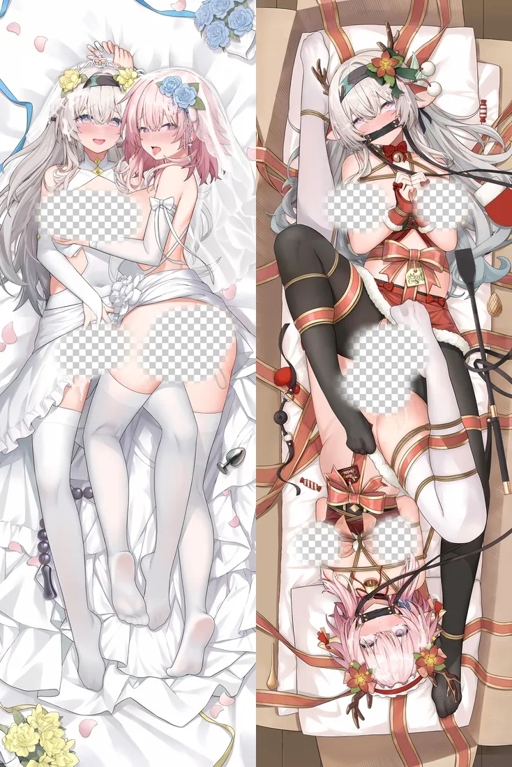 Honkai: Star Rail March 7th & Firefly Anime Dakimakura Body Pillow Cover
