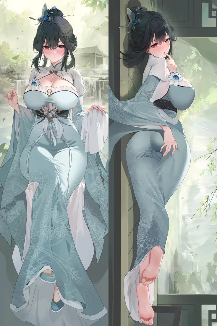 Azur Lane Chen Ha Anime Dakimakura Body Pillow Cover