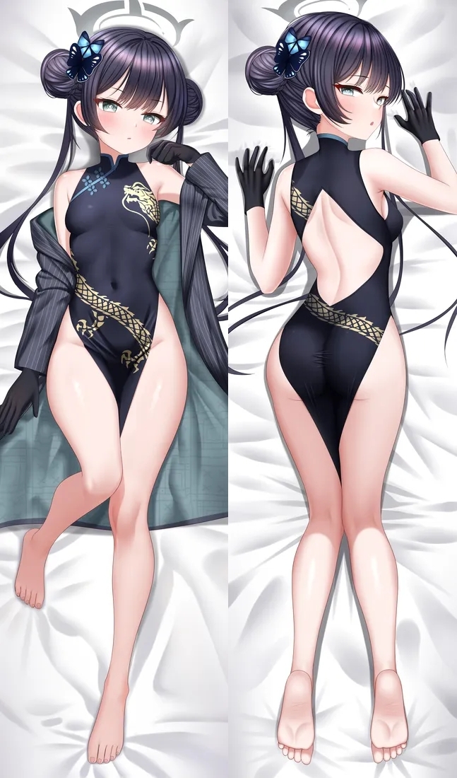 Blue Archive Tsukatsuki Rio Anime Dakimakura Body Pillow Cover