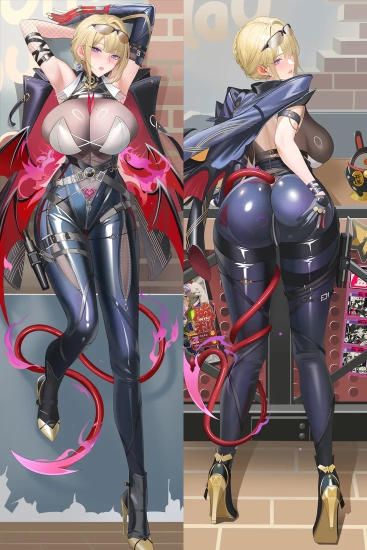 Zenless Zone Zero Evelyn Chevalier Anime Dakimakura Body Pillow Cover