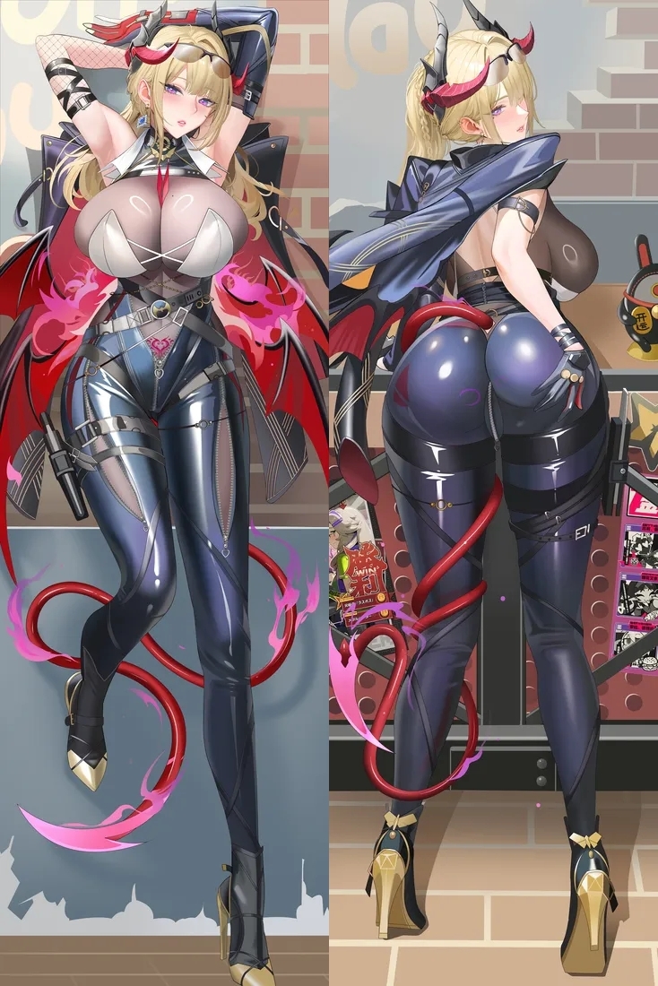 Zenless Zone Zero Evelyn Chevalier Anime Dakimakura Body Pillow Cover