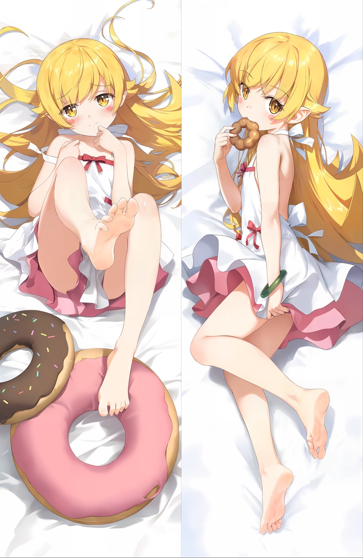 Bakemonogatari Shinobu Oshino Anime Dakimakura Body Pillow Cover