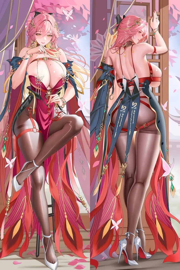 Wuthering Waves Cantarella Anime Dakimakura Body Pillow Cover