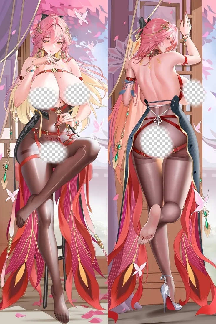 Wuthering Waves Cantarella Anime Dakimakura Body Pillow Cover