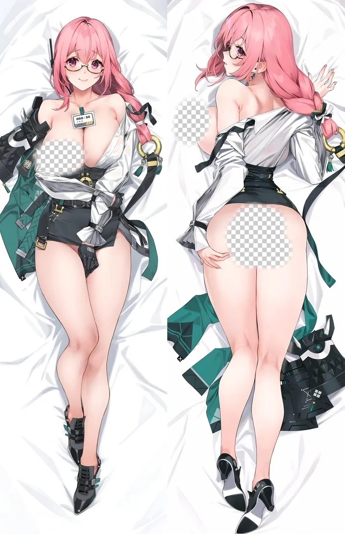 Zenless Zone Zero Tsukishiro Yanagi Anime Dakimakura Body Pillow Cover