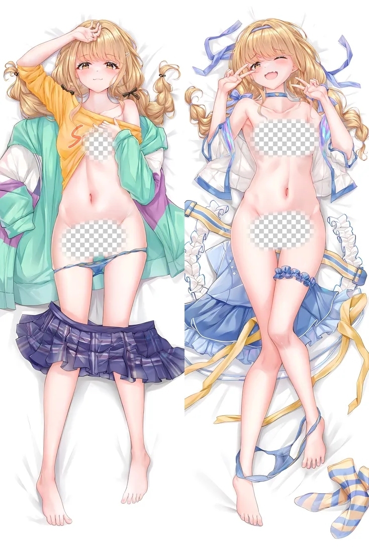 Gakuen Idolmaster Fujita Kotone Anime Dakimakura Body Pillow Cover