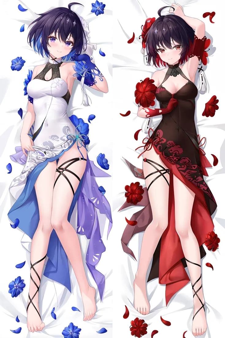 Honkai: Star Rail Seele Vollerei Anime Dakimakura Body Pillow Cover