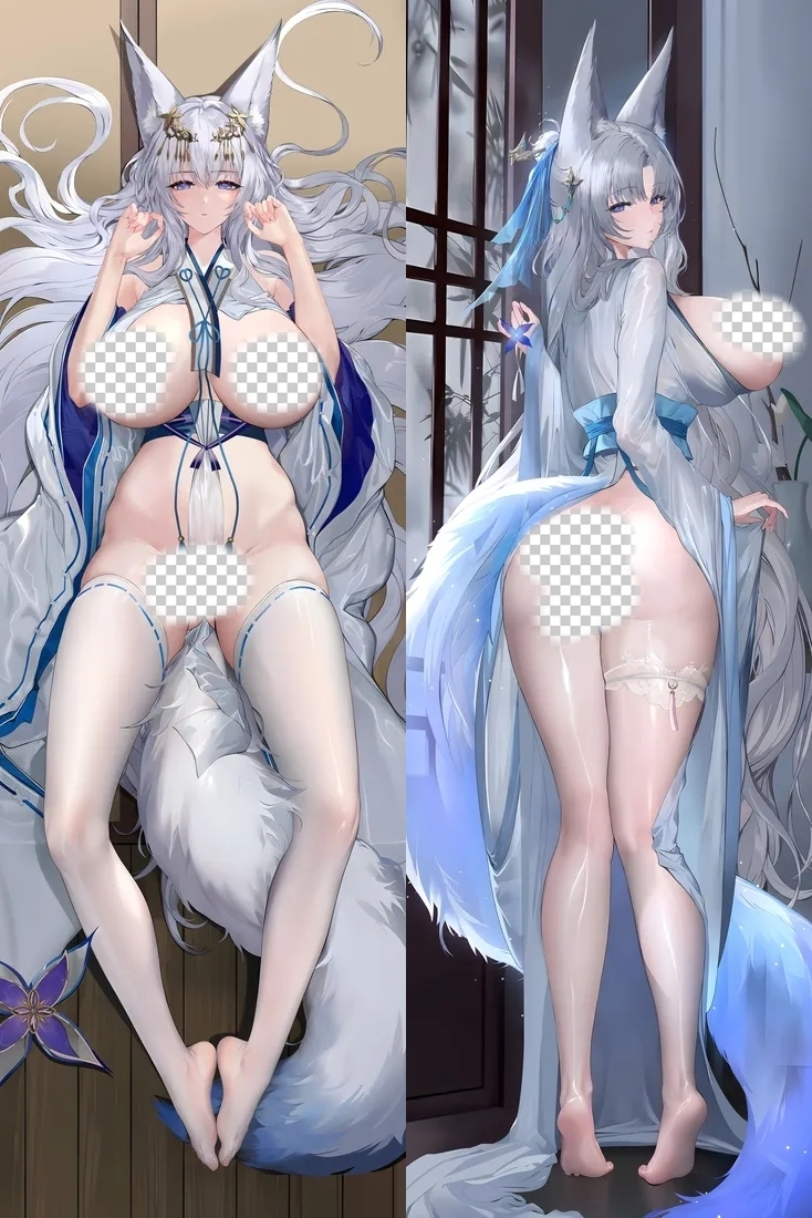 Azur Lane Shinano Anime Dakimakura Body Pillow Cover