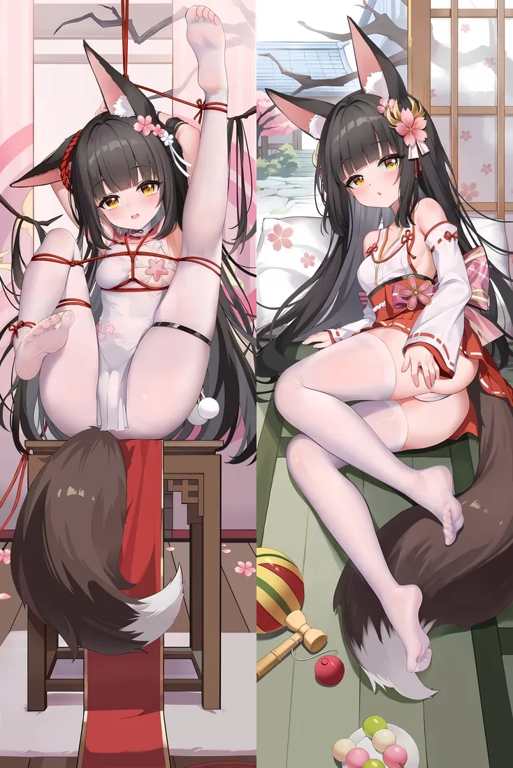 Azur Lane Nagato Anime Dakimakura Body Pillow Cover