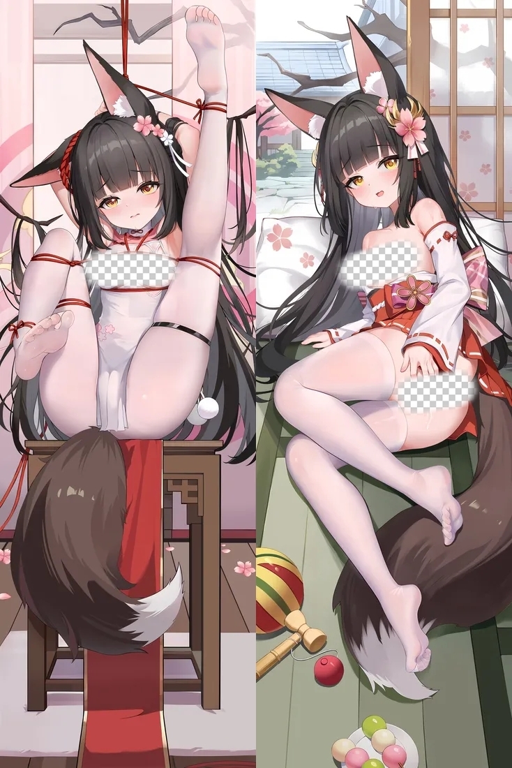 Azur Lane Nagato Anime Dakimakura Body Pillow Cover