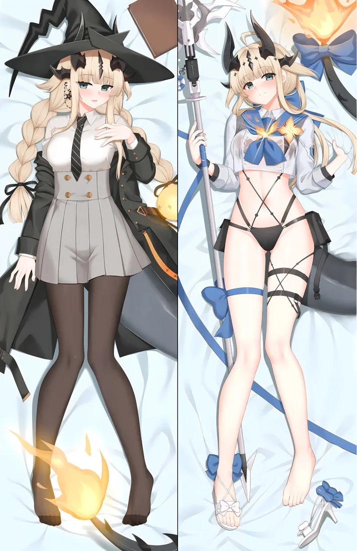 Arknights Reed Anime Dakimakura Body Pillow Cover