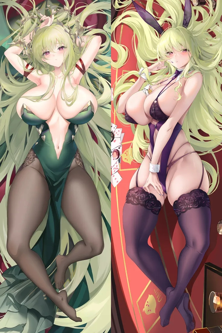 Azur Lane Napoli Anime Dakimakura Body Pillow Cover