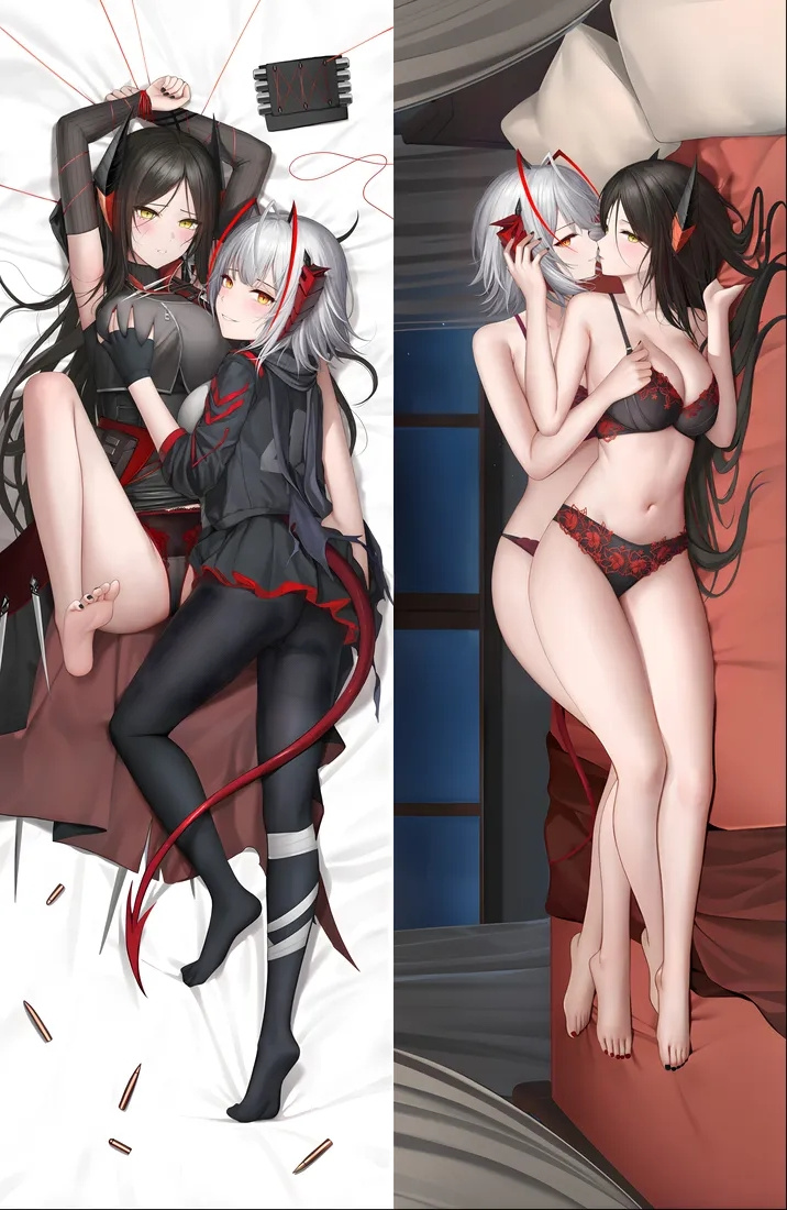 Arknights W Anime Dakimakura Body Pillow Cover