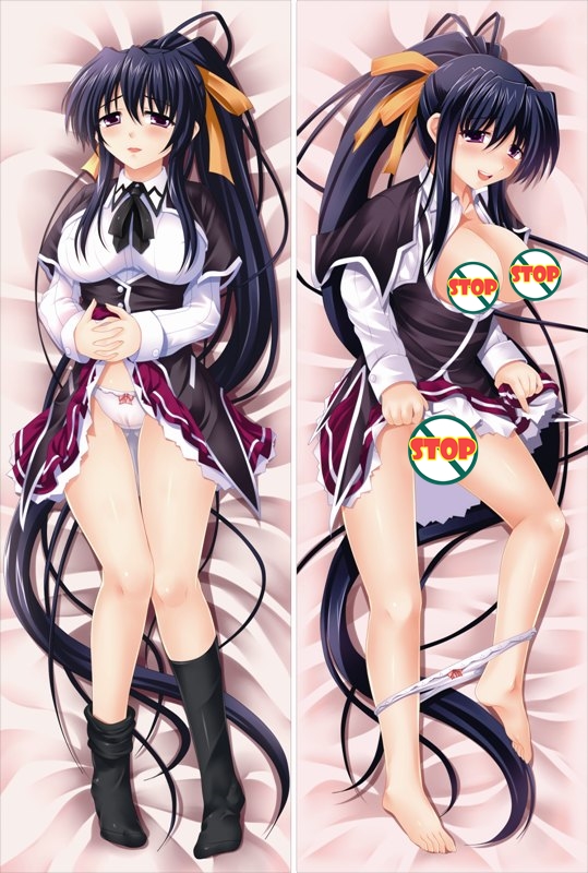 High School DxD Akeno Himejima Anime Dakimakura Body Pillow Cover