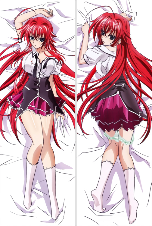 High School DxD Rias Gremory Anime Dakimakura Body Pillow Cover