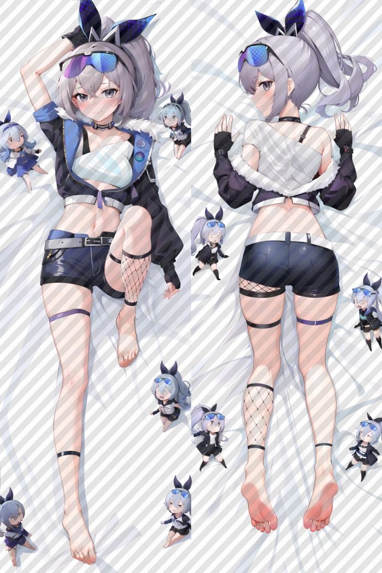 Honkai: Star Rail Silver Wolf Anime Dakimakura Body Pillow Cover
