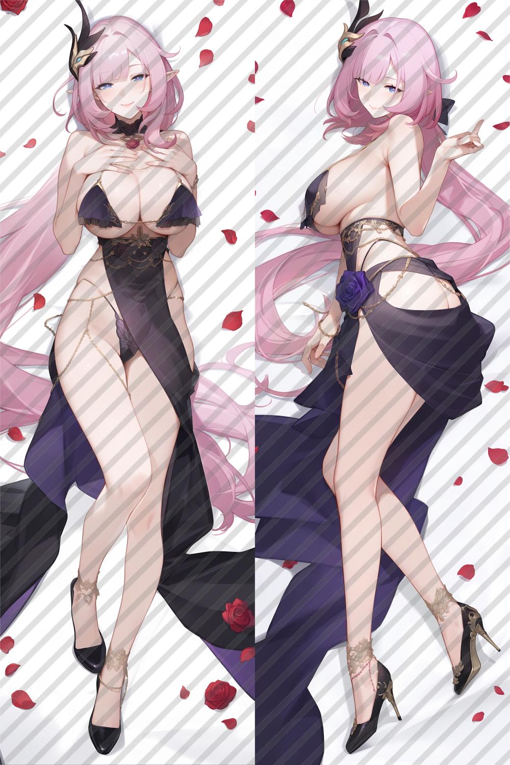 Honkai Impact 3rd Elysia Anime Dakimakura Body Pillow Cover