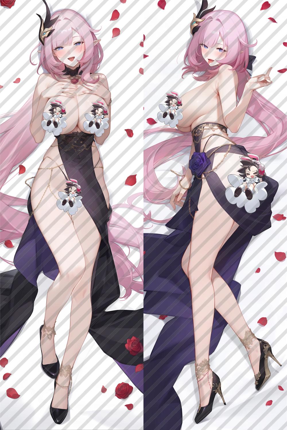 Honkai Impact 3rd Elysia Anime Dakimakura Body Pillow Cover