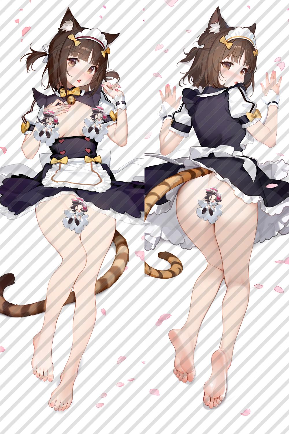 Nekopara Azuki Anime Dakimakura Body Pillow Cover
