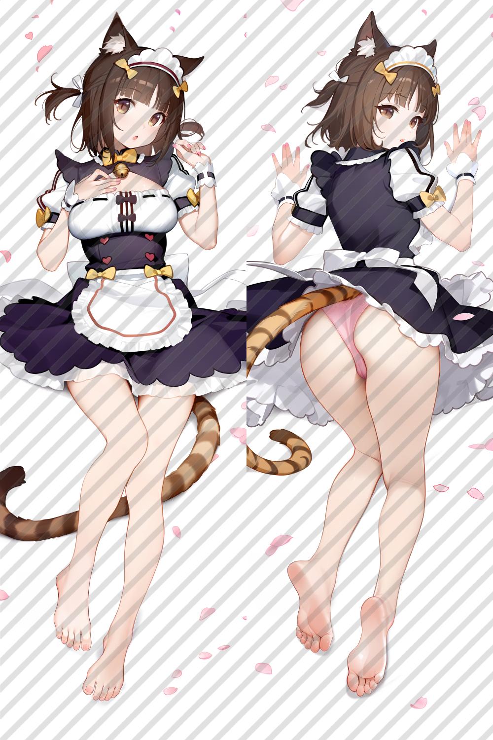 Nekopara Azuki Anime Dakimakura Body Pillow Cover