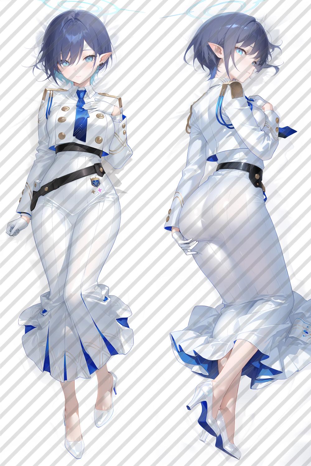 Blue Archive Oki Aoi Anime Dakimakura Body Pillow Cover