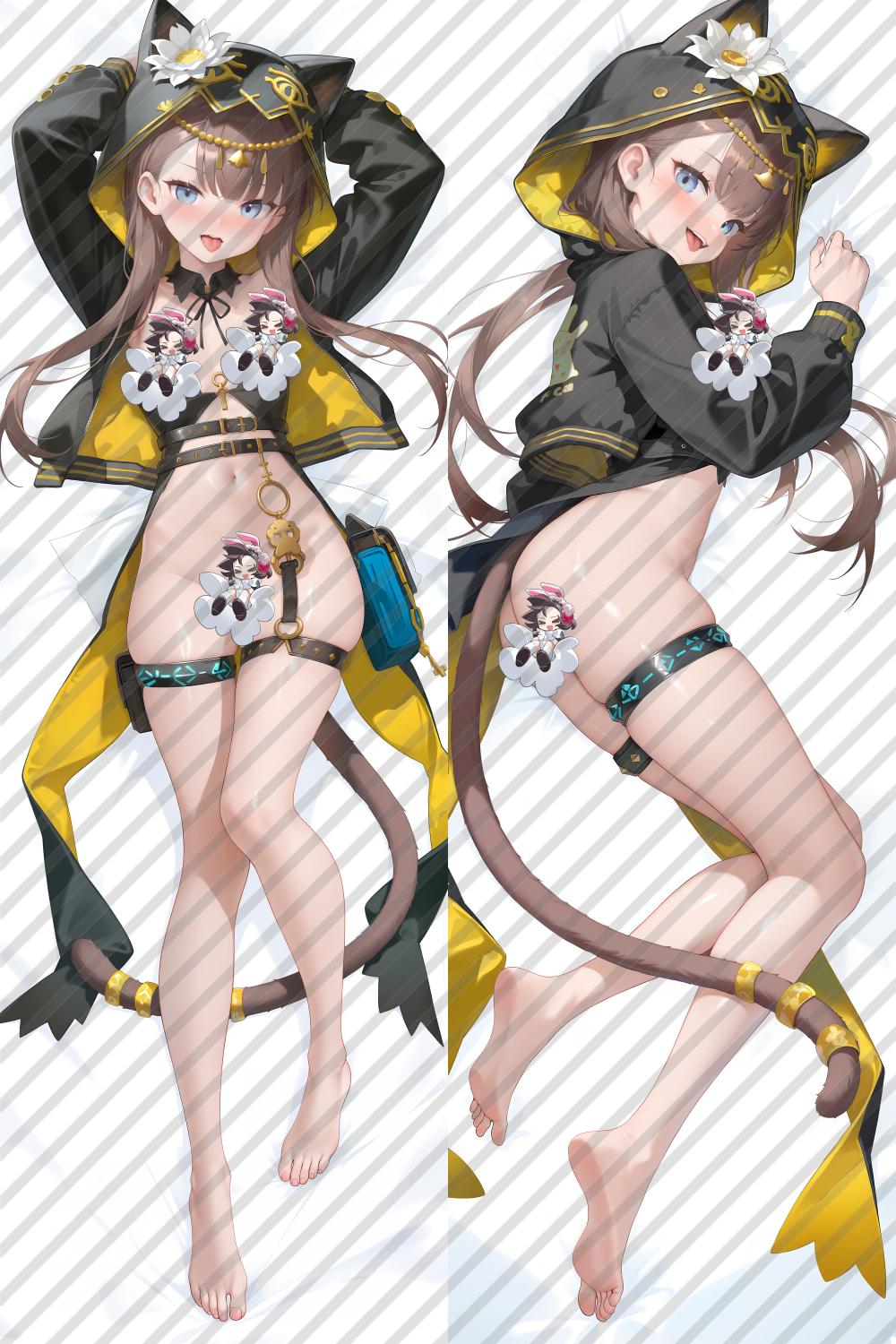 Arknights Pepe Anime Dakimakura Body Pillow Cover