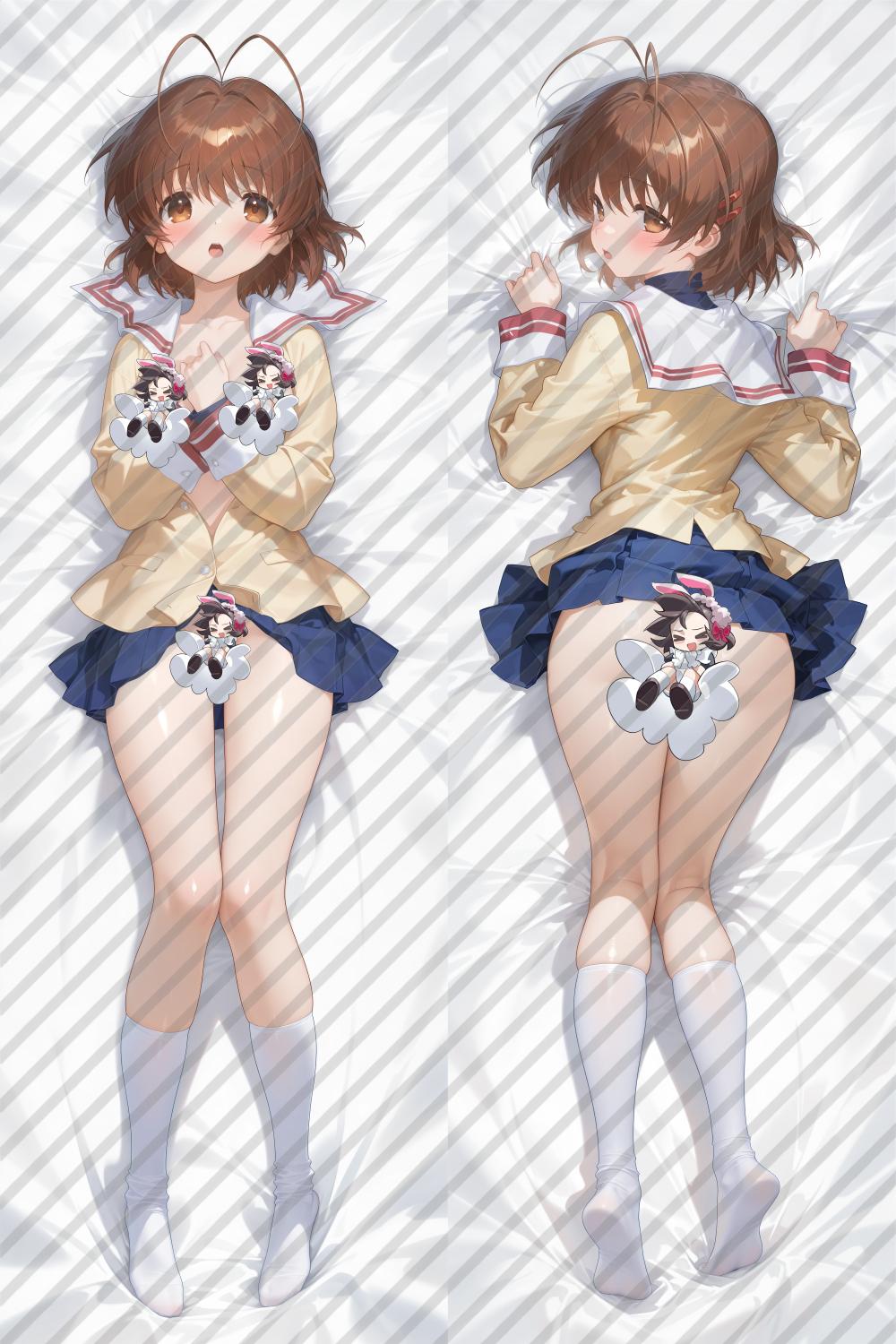 Clannad Nagisa Furukawa Anime Dakimakura Body Pillow Cover