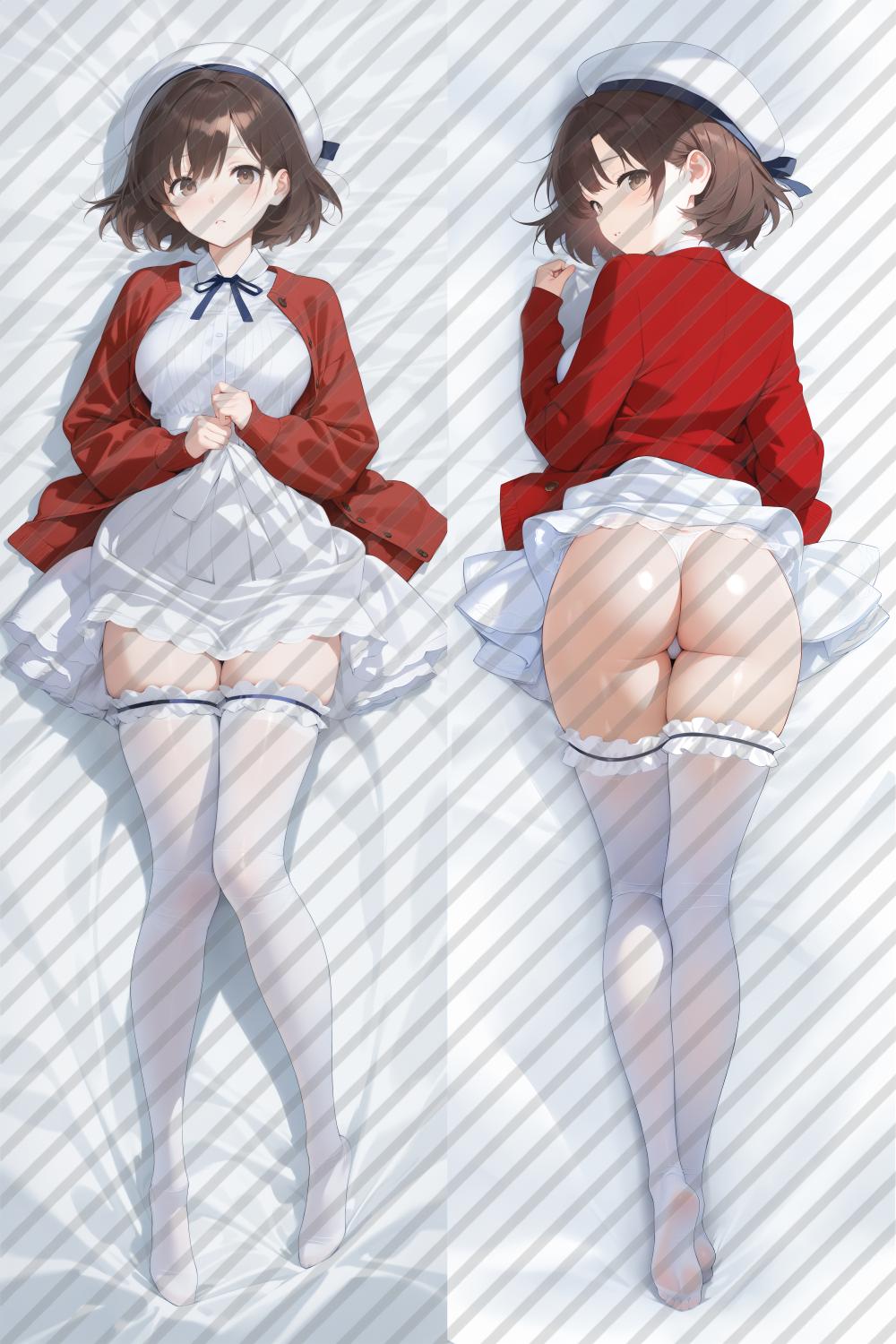 Saekano: How to Raise a Boring Girlfriend Katou Megumi Anime Dakimakura Body Pillow Cover