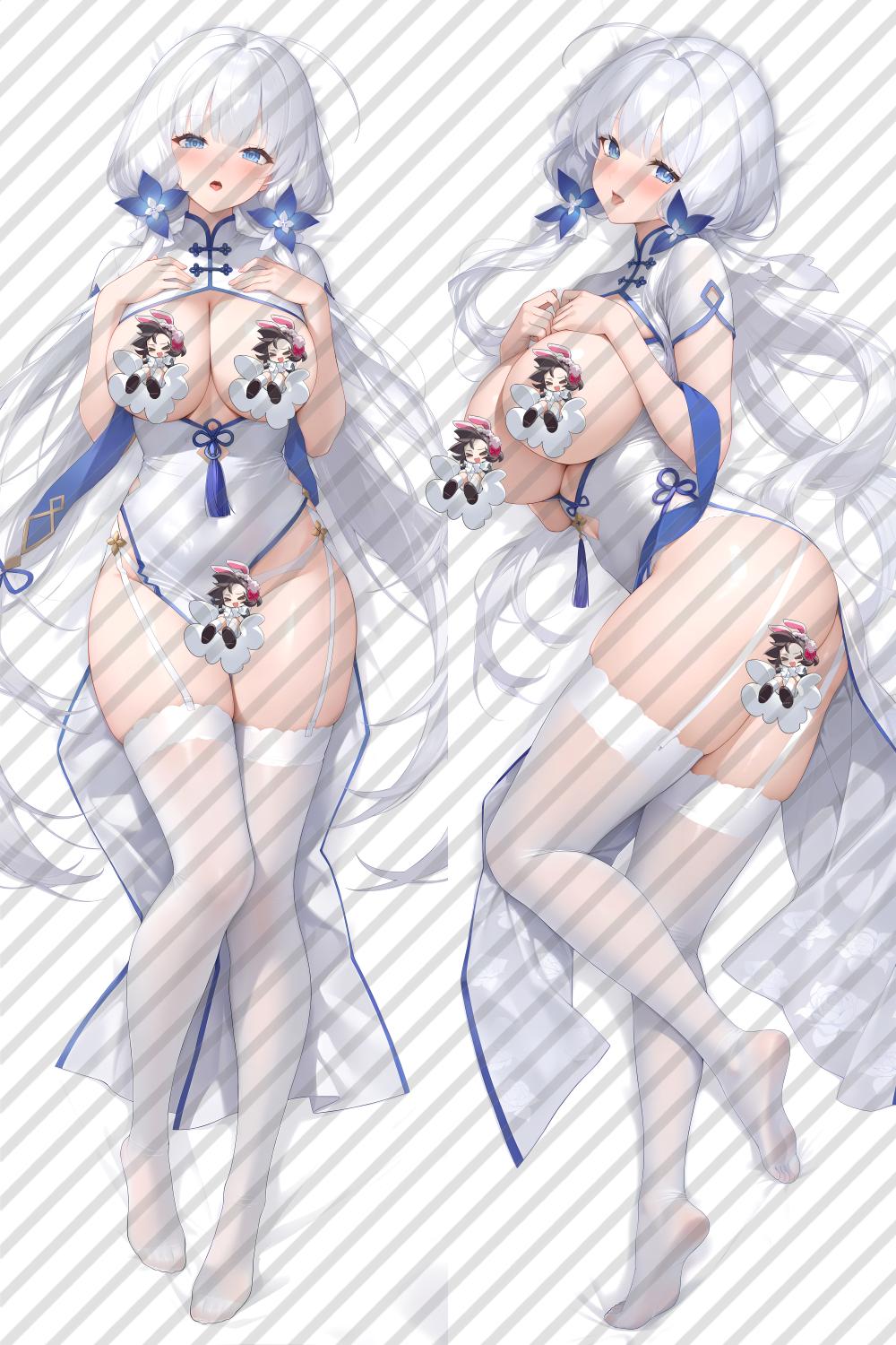 Azur Lane ILLUSTRIOUS Anime Dakimakura Body Pillow Cover