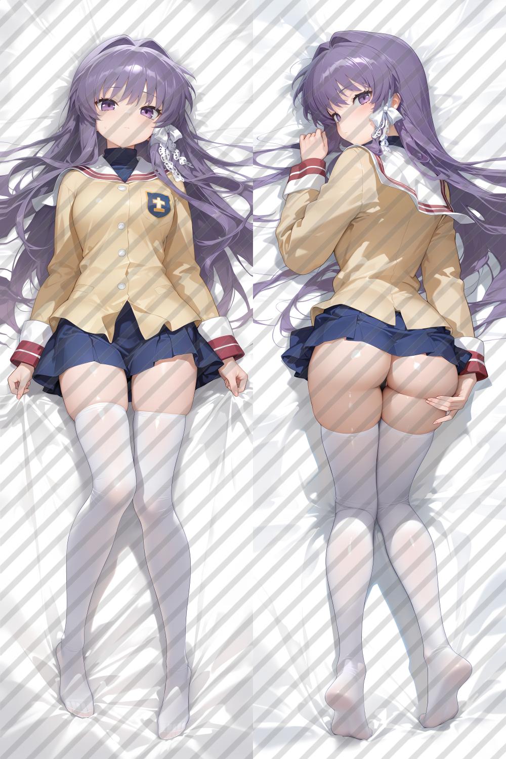 Clannad Kyou Fujibayashi Anime Dakimakura Body Pillow Cover